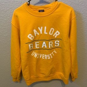 baylor bears university crew neck